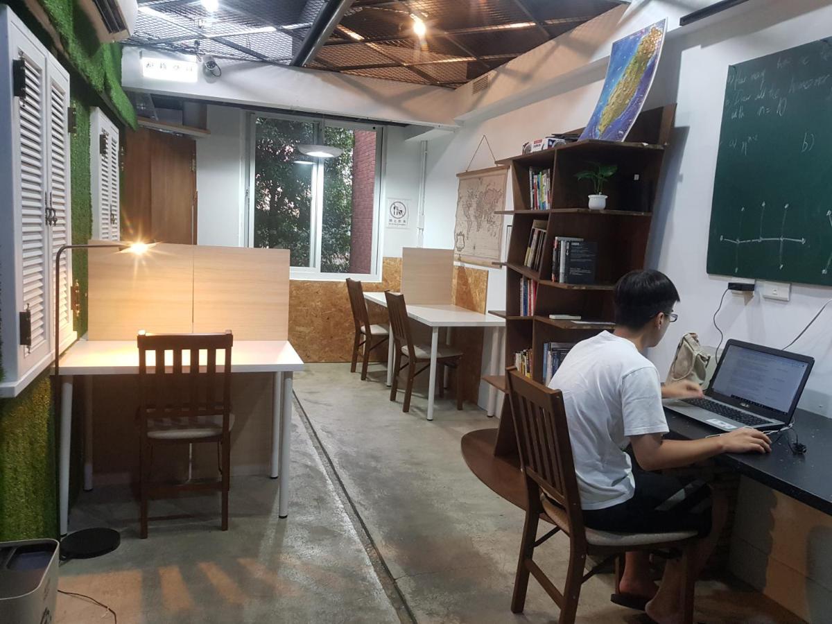 Hostel Of Rising Sun 昇行旅 Yonghe Esterno foto
